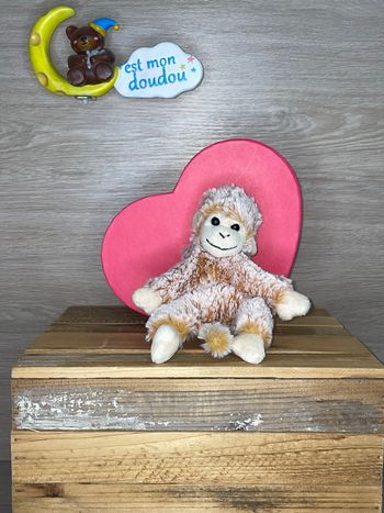 CDN57 doudou singe 🐒 créations Dani