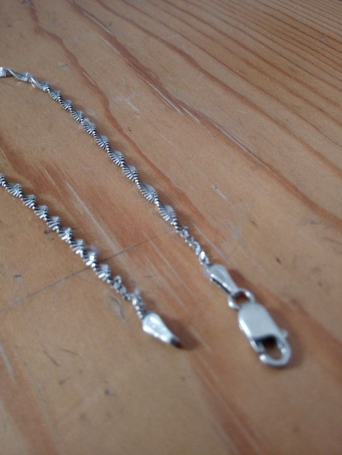 bracelet torsade en argent - photo numéro 4