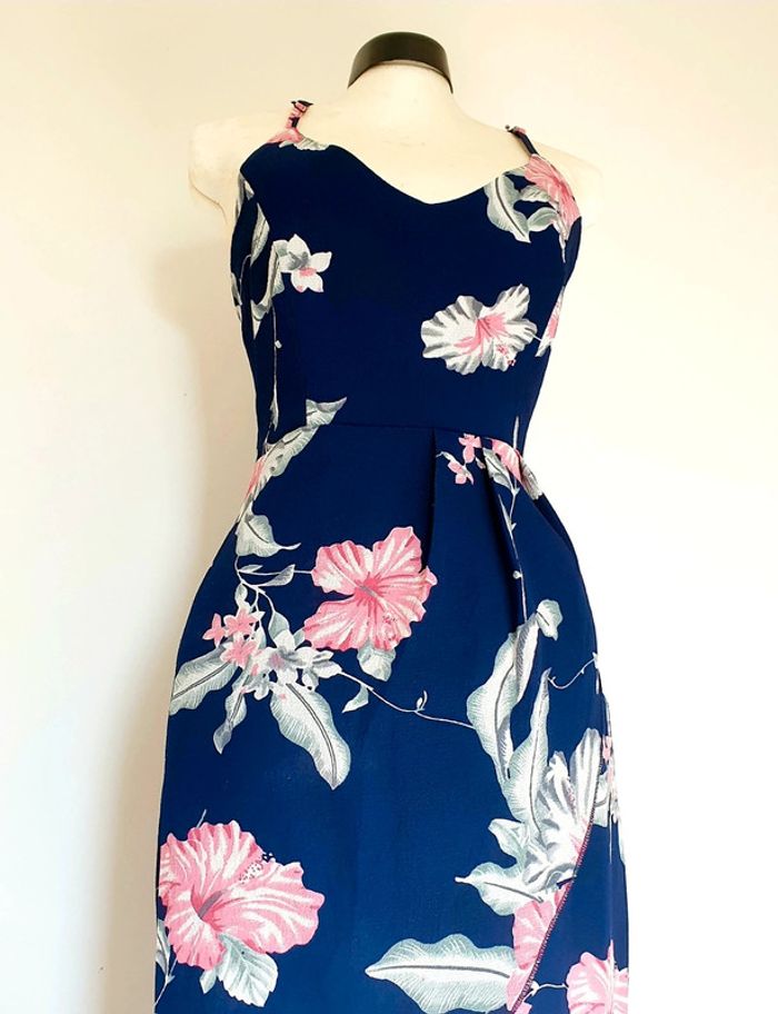 Robe marine / rose 38 - photo numéro 5
