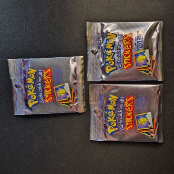 Boosters Pokemon : Stickers - Série 1