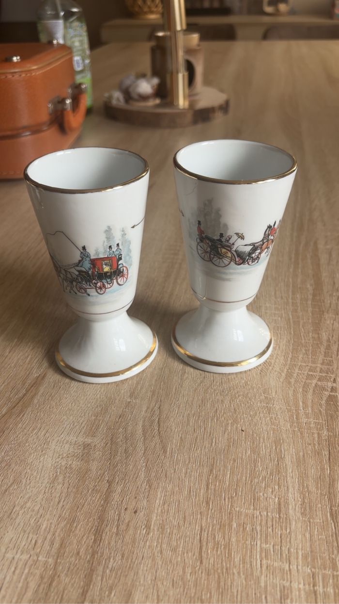 Lot 2 mug vintage