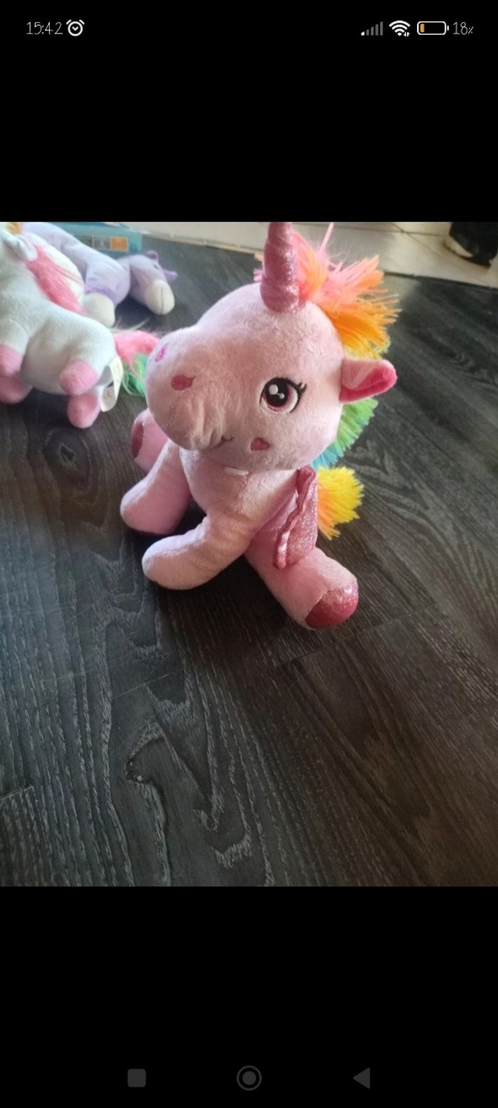Lot peluche licorne - photo numéro 6