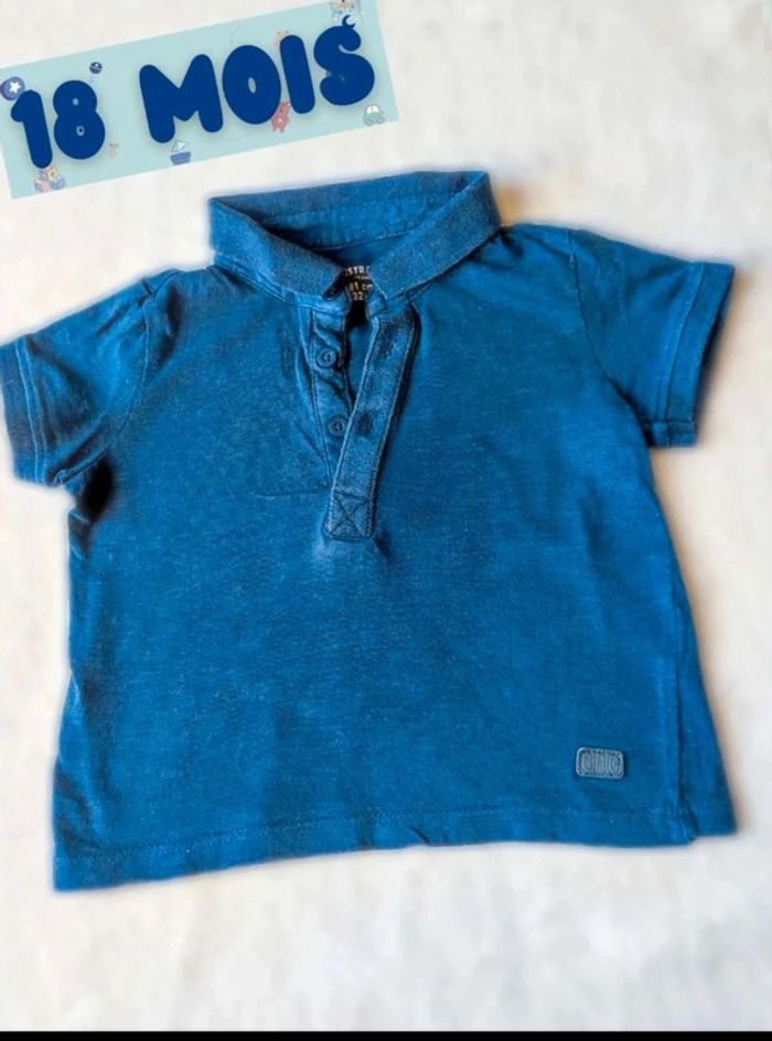 Polo manches courtes 18 mois