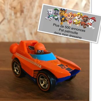 Idée Cadeau 🎁 Véhicule Formule 1 True Métal de Zuma de la Pat Patrouille