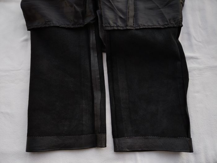 Pantalon homme cuir noir taille 42 (L) - photo numéro 7