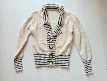 Cardigan vintage année 1970