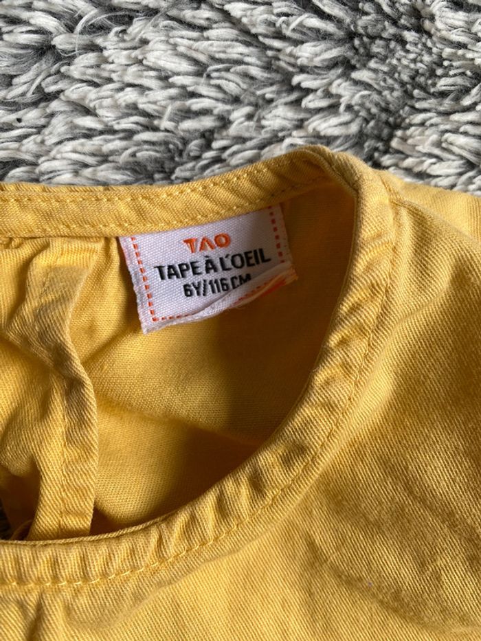 Robe jaune TAO - 6 ans - photo numéro 5