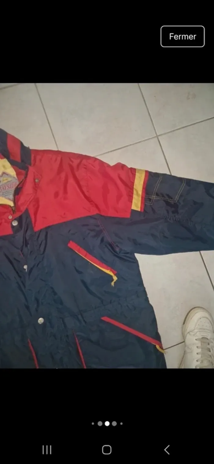 Belle Veste xl vintage marque bayside tres bon etat - photo numéro 5