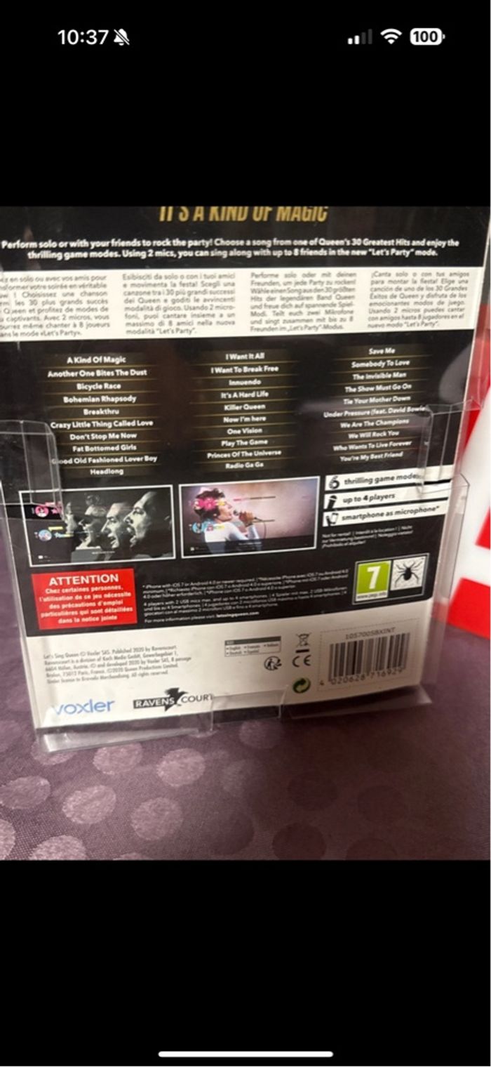 Jeu Nintendo switch let s sing queen - photo numéro 2