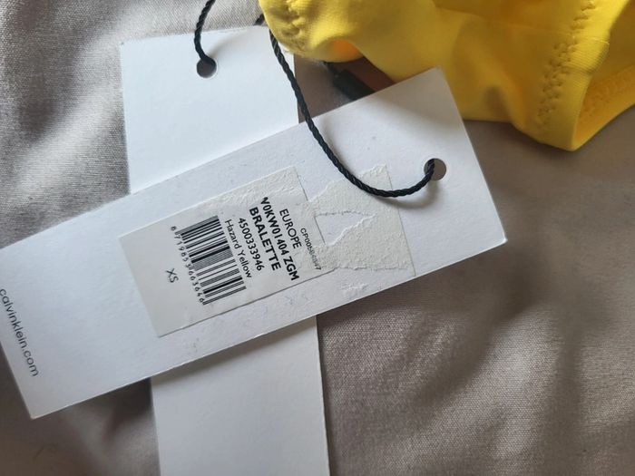 Haut de maillot de bain Calvin Klein taille XS neuf - photo numéro 3