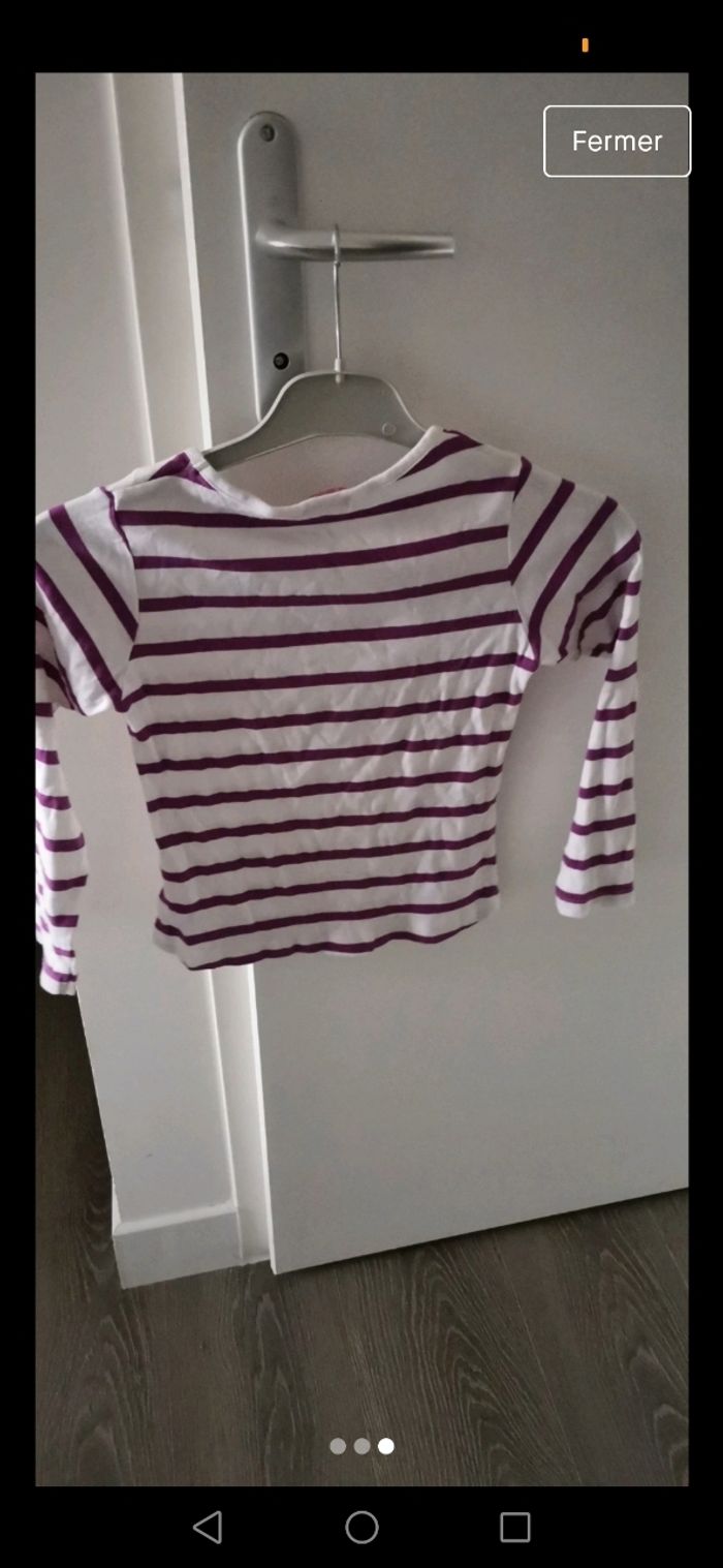 Haut rayé - photo numéro 3
