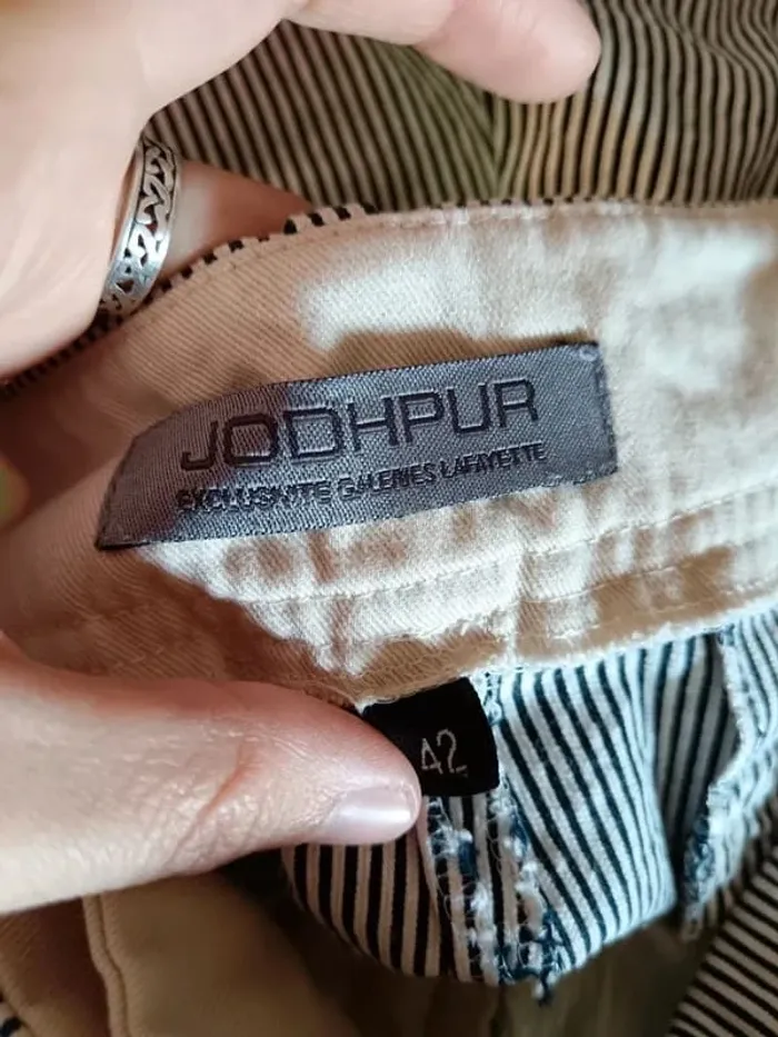 Short chino rayé Jodhpur - photo numéro 8