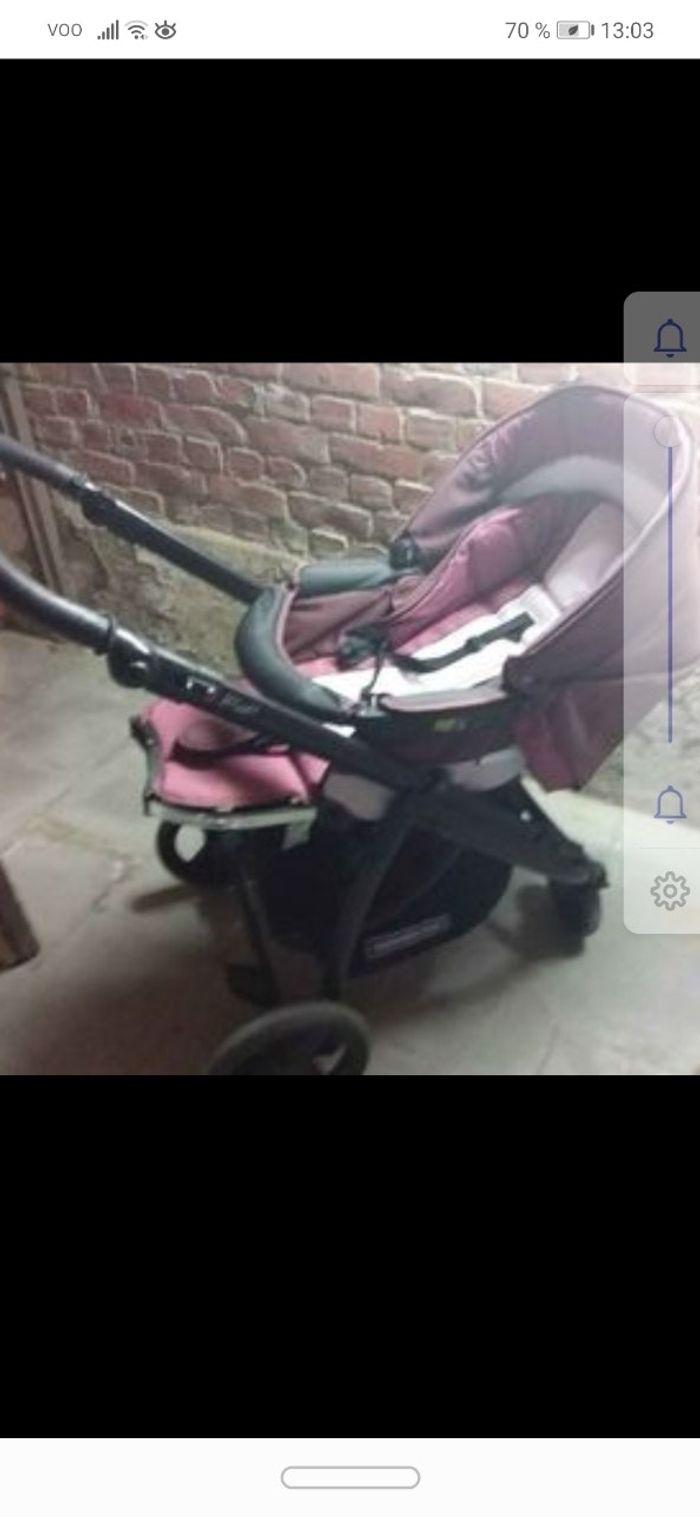 Poussette fille bébé car - photo numéro 4