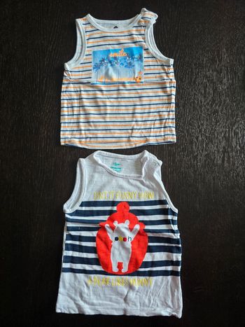 2 débardeurs en 6 mois