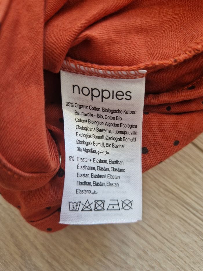 Maillot de corps bebe cache coeur Noppies 6-9 mois - photo numéro 5