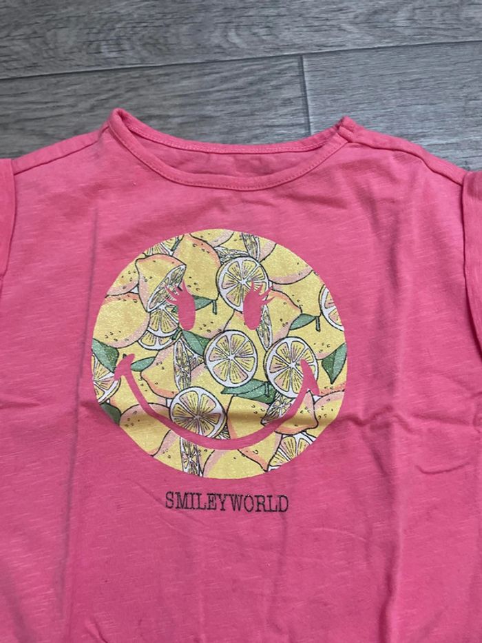 Lot 2 tshirt débardeur Smiley World 3 ans - photo numéro 4