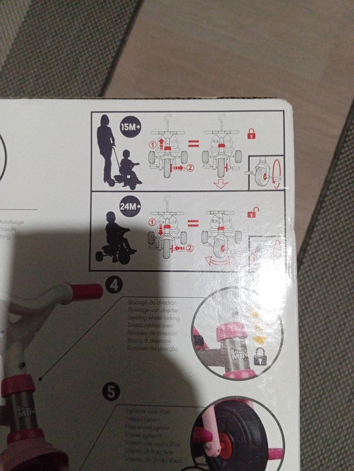 Tri-cycle petite fille - photo numéro 5