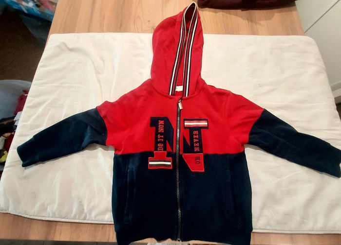 Polo zippé à capuche Orchestra 6 ans