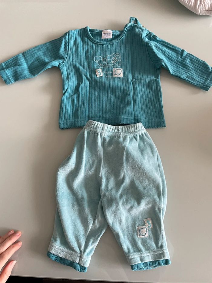 Ensemble bleu - photo numéro 2