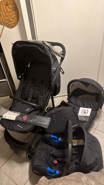 Ensemble poussette 3 en 1 Babygo