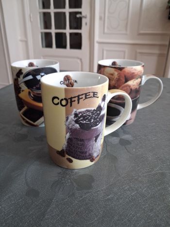 Lot de 3 mugs