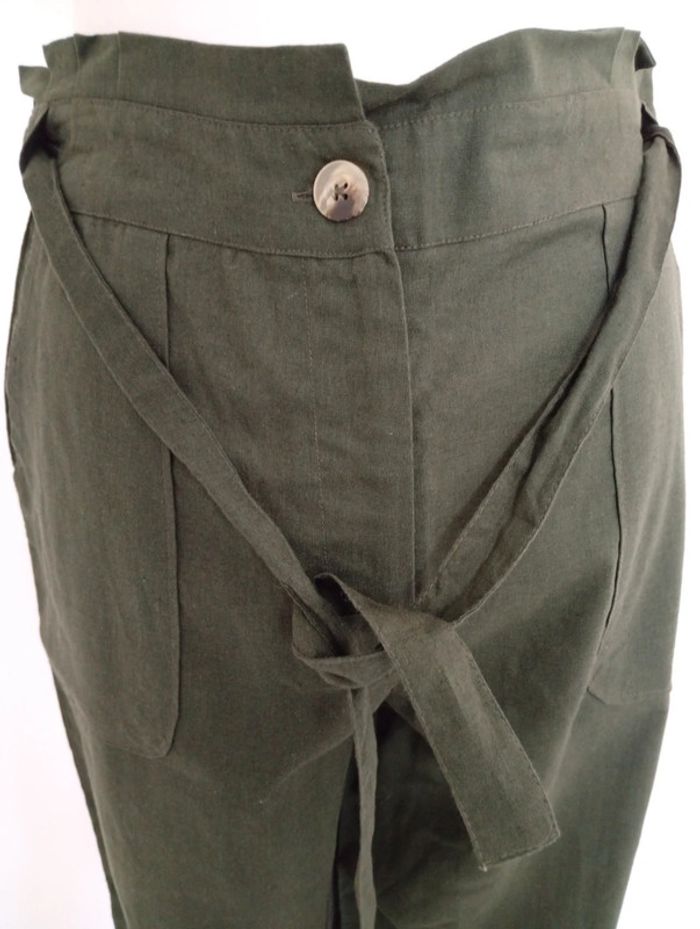 Darjeeling - Pantalon vert ceintré taille S | NEUF - photo numéro 6