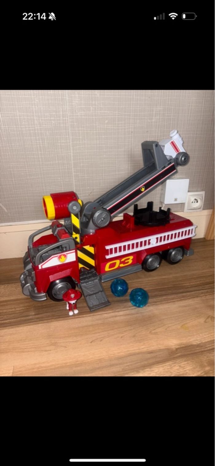 Camion de pompier pat patrouille - photo numéro 2