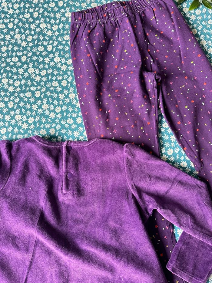 Pyjama chemise de nuit dpam 4 ans - photo numéro 6