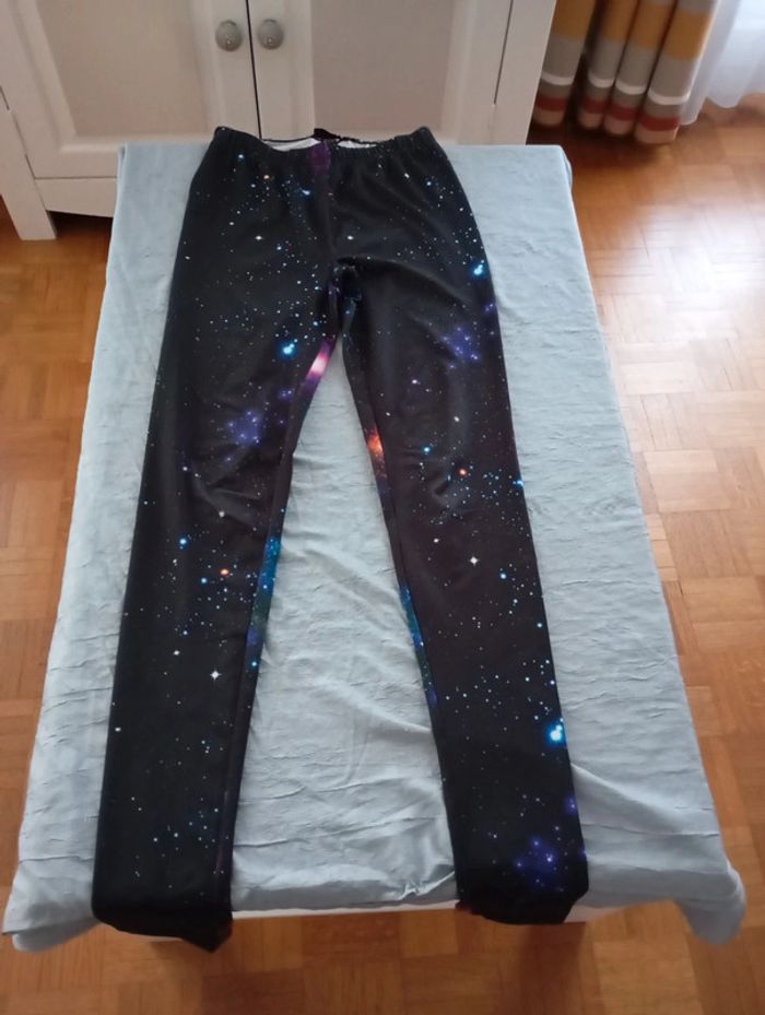 Lot 3 leggings sport 1 jean 36 - photo numéro 3