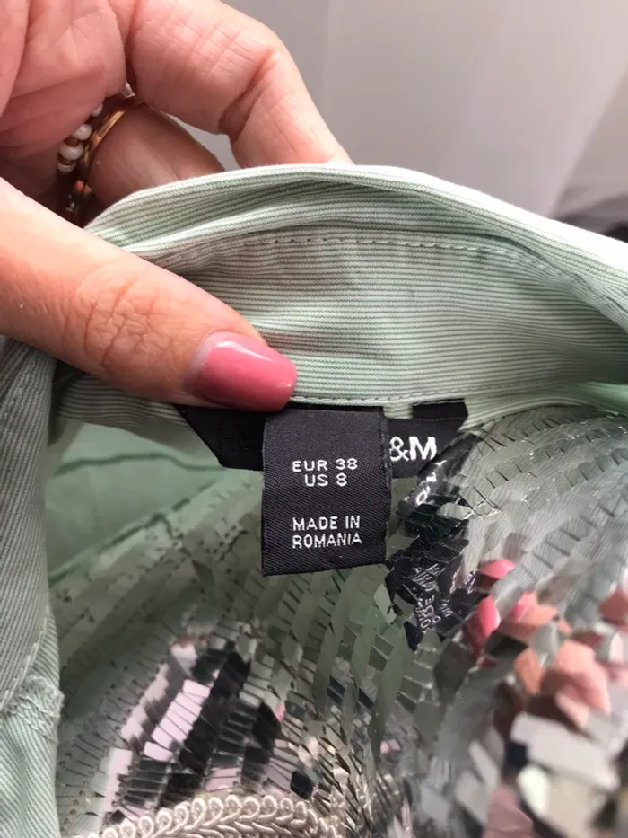 Chemise cache Coeur taille 38 - photo numéro 5