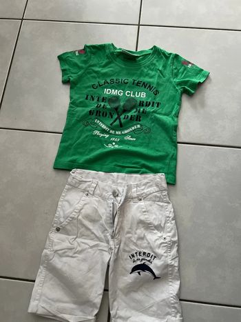 ensemble short t shirt