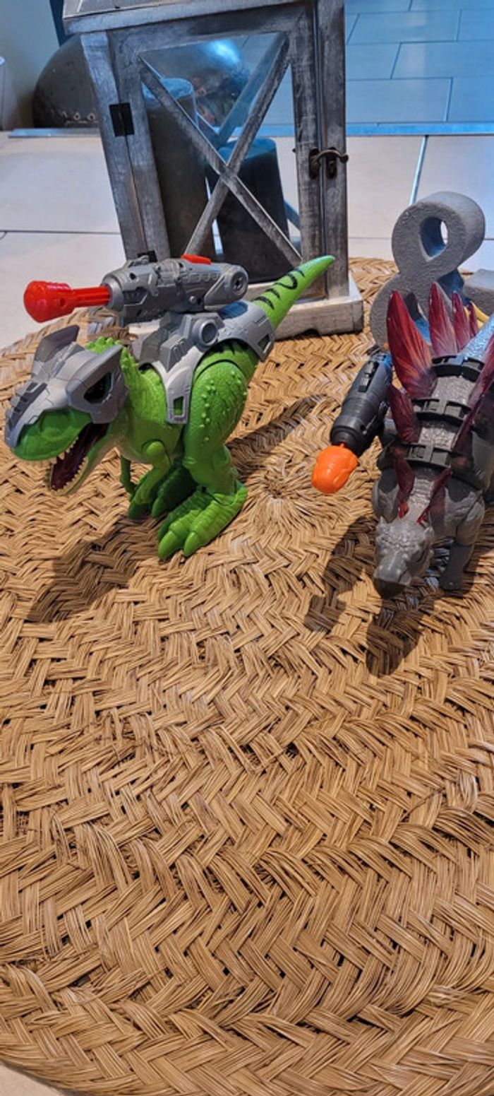 Jouet lot de deux dinosaures automate - photo numéro 4