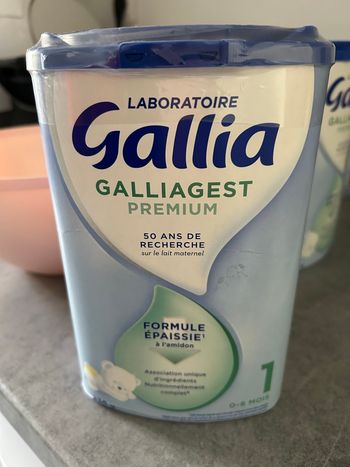 Lait Gallia gest 1er âge
