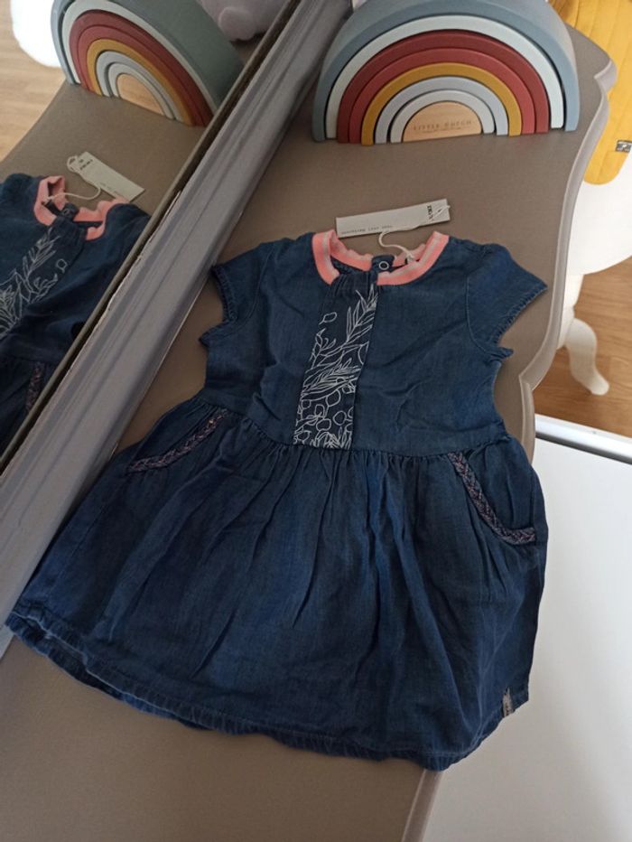 Robe d'été en jean 12 mois IKKS - photo numéro 2
