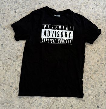 T shirt parental advisory XS