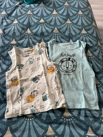 Lot de 2 débardeurs