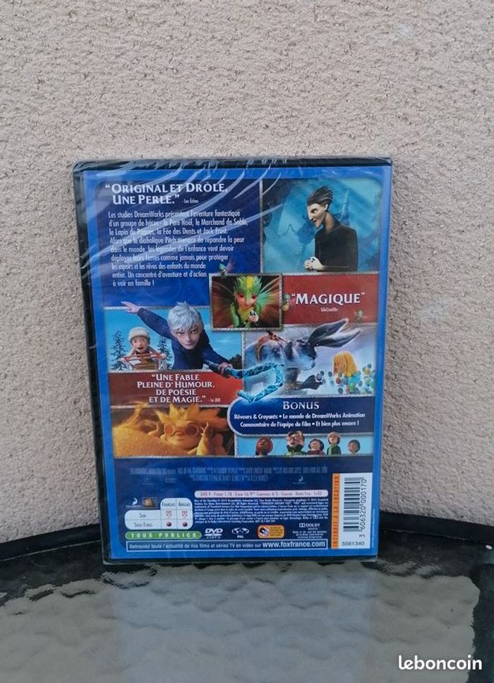 Dvd Les cinq légendes - DreamWorks (neuf sous blister) - photo numéro 2