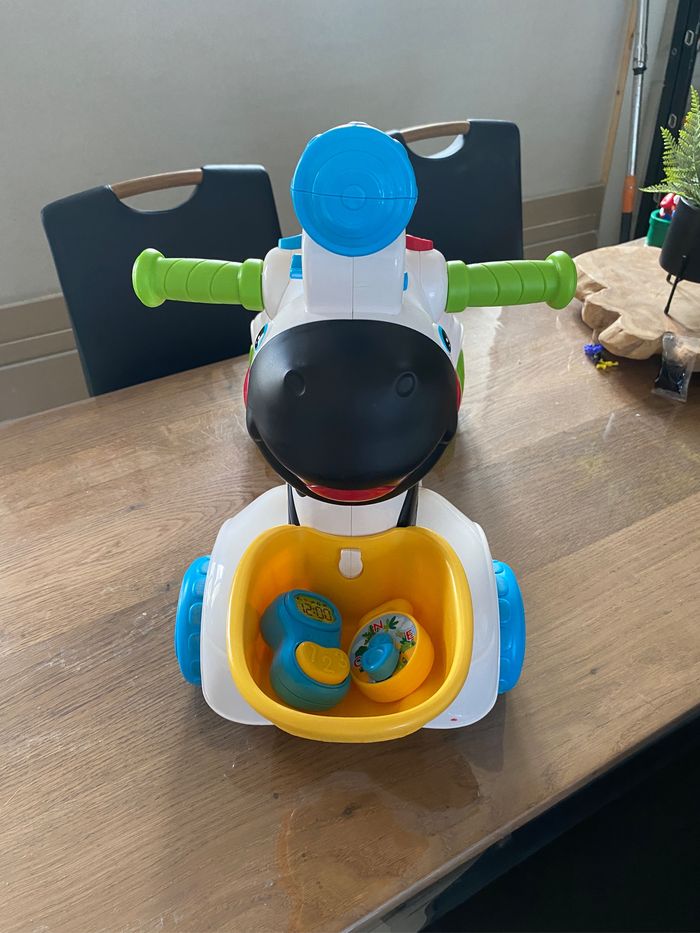 Porteur Trottinette Mon Zèbre Rigolo en VTECH BABY Noir
