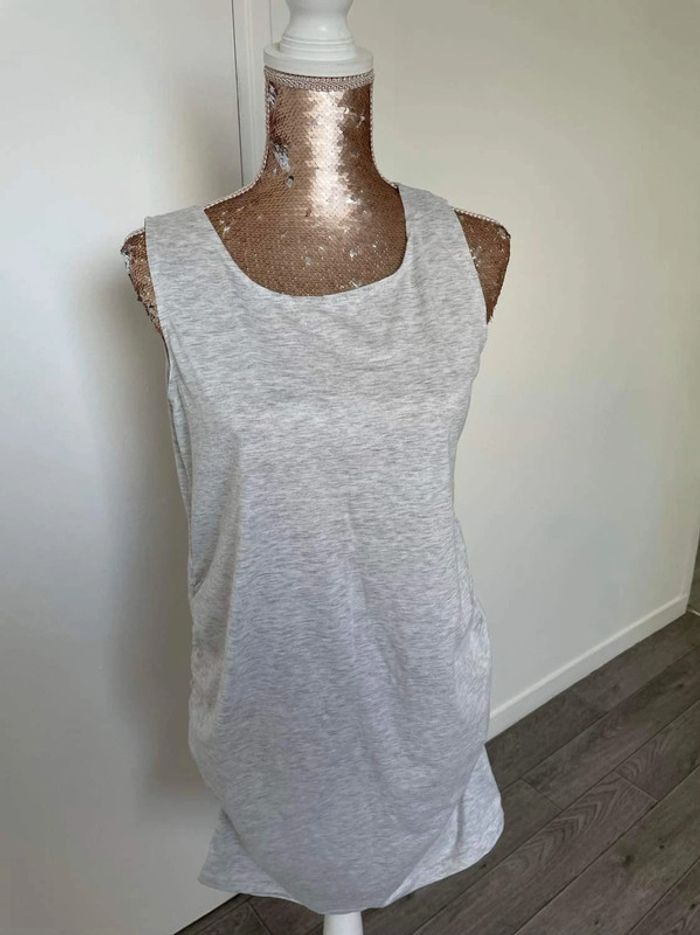 Robe de grossesse grise taille M - photo numéro 2