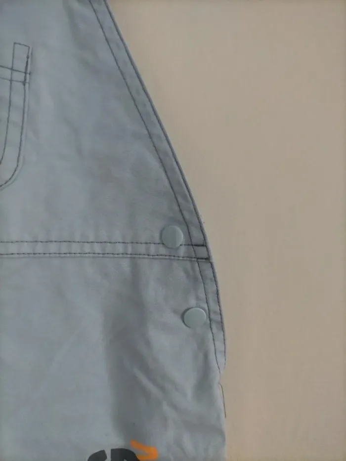Salopette avec short pour bébé - photo numéro 3