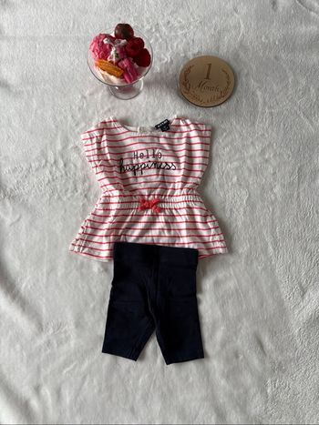 👑 Ensemble bébé fille - 1 mois - Kiabi