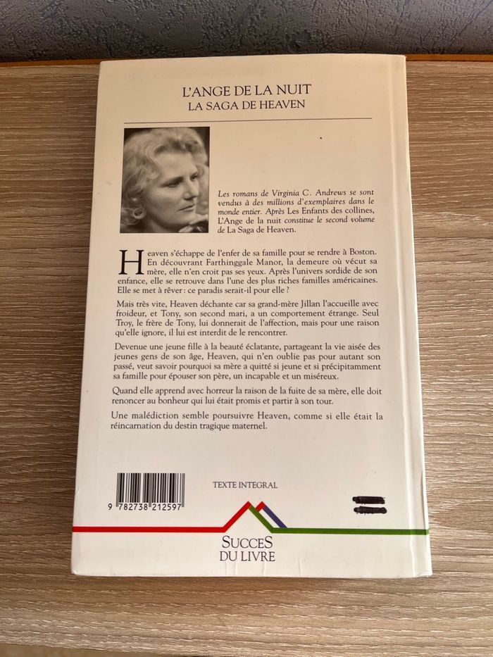 Livre L’ange de la nuit - photo numéro 2