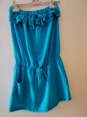 Robe bustier fluide.