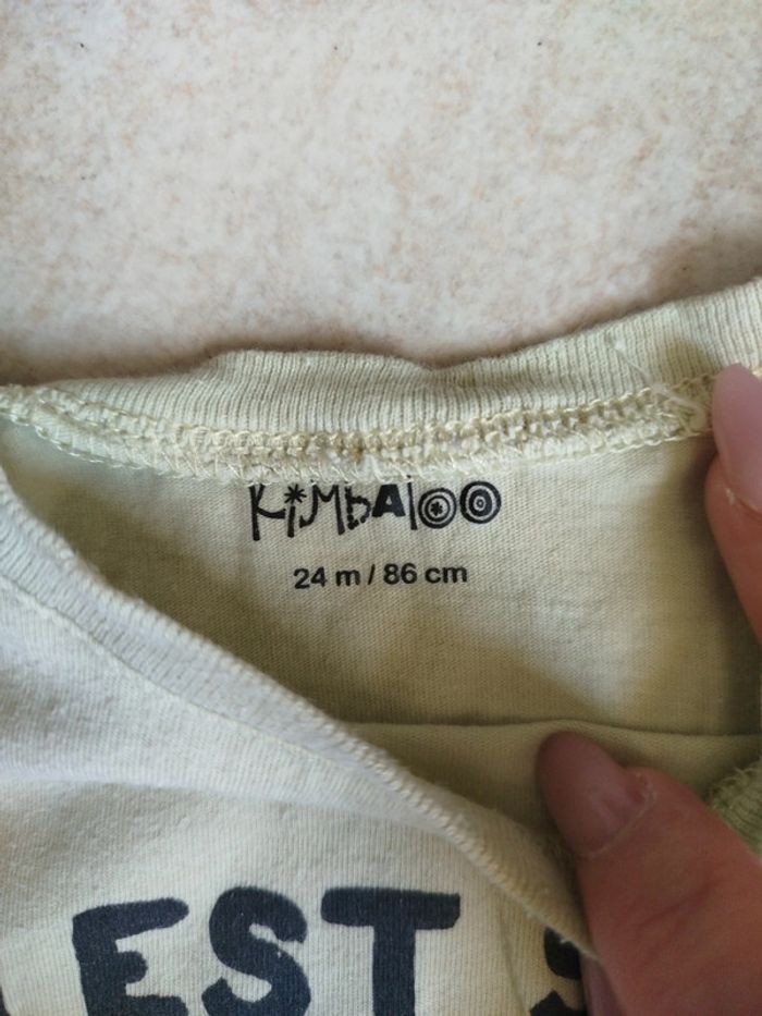 T shirt manches courtes 24mois 86cm - photo numéro 3