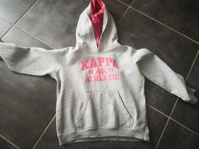 Pull kappa à capuche 10 ans