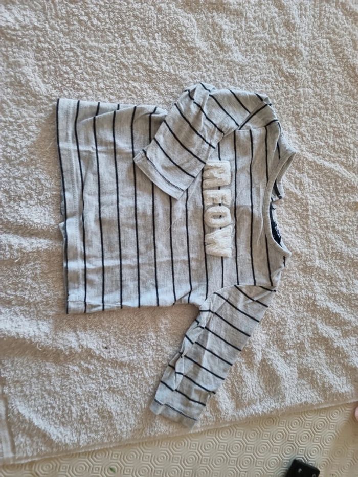 Tee-shirt kiabi gris