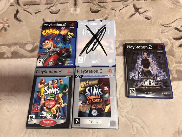 Lot jeux ps2 - photo numéro 2