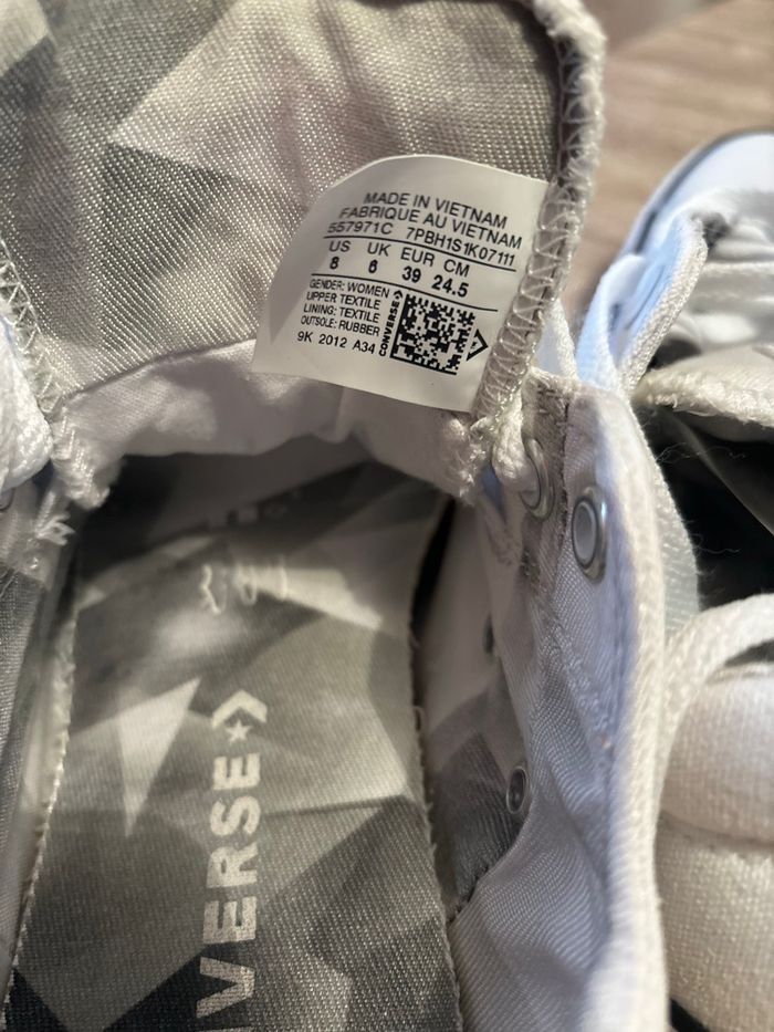 Converse All Star Madison basses blanches – T39 – Très bon état - photo numéro 8