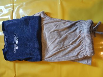 ensemble pyjamas en velours homme taille S