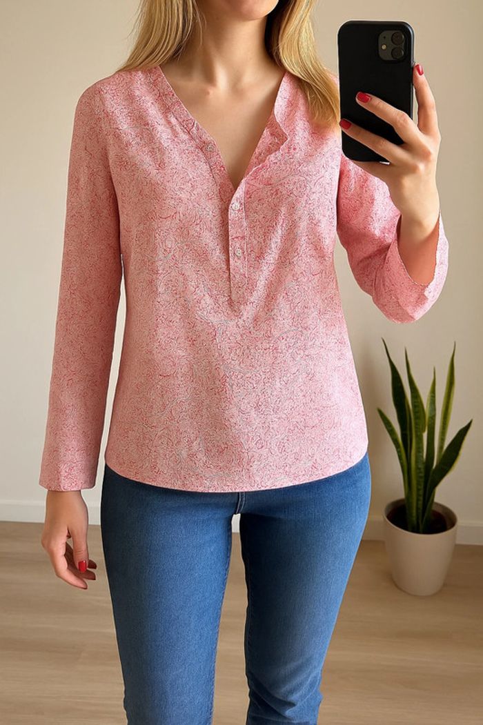 Blouse imprimé cachemire Cyrillus – Taille 40 - photo numéro 2